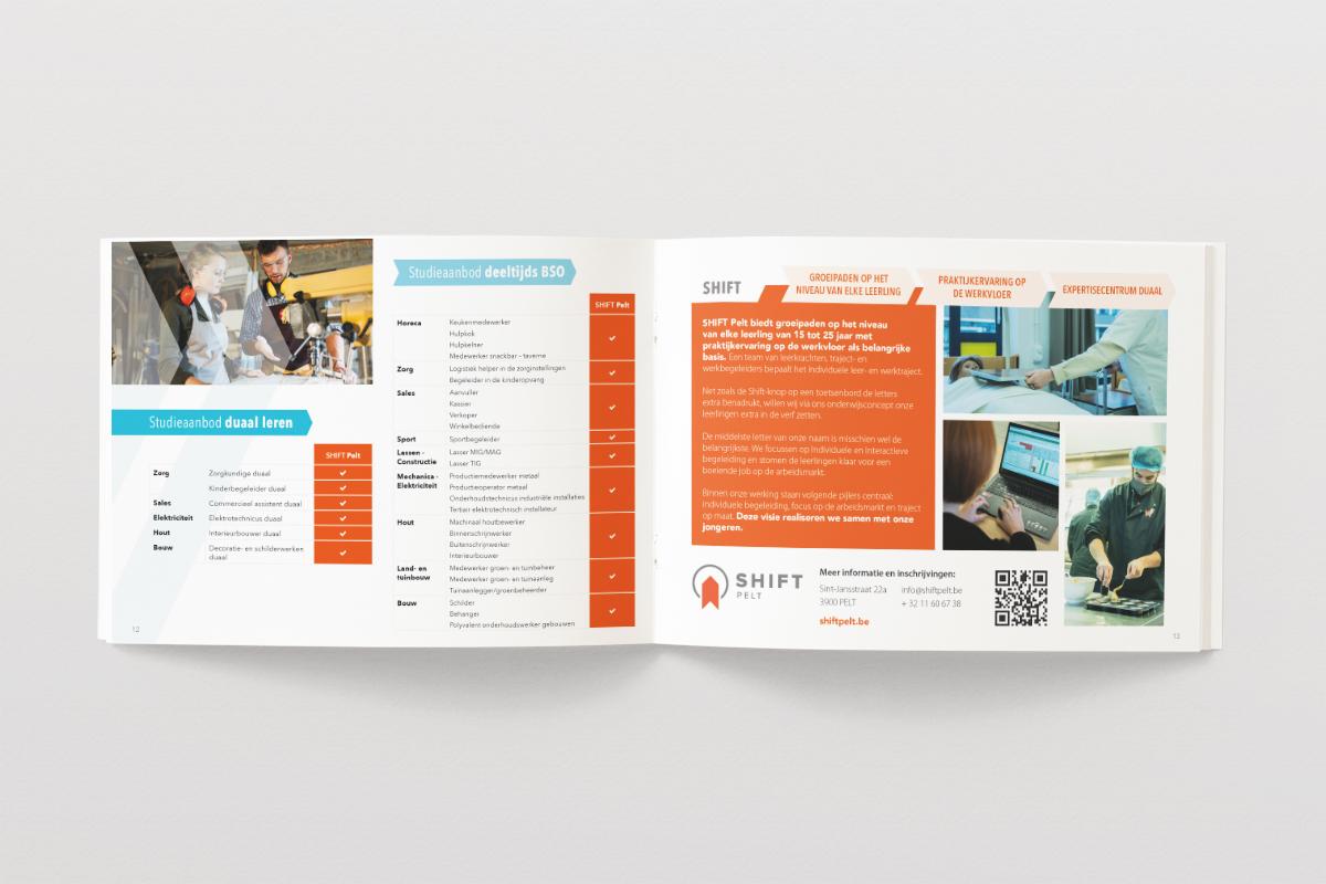 Infobrochure van GO! Scholengroep Xpert