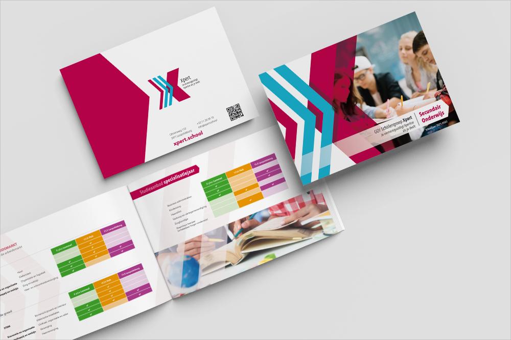 Infobrochure van GO! Scholengroep Xpert